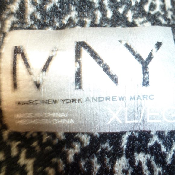 NWOT! ANDREW MARC NEW YORK Cardigan with Pockets & Zipper - Super soft Sz XL - Picture 9 of 12